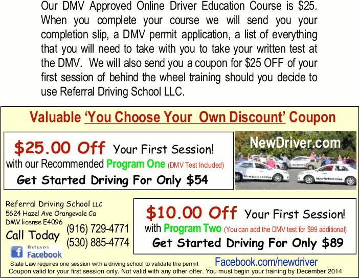 RDS driver education